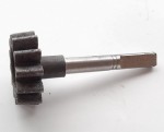 Шестерня для бетономешалки с валом 12 зубьев CM20120R